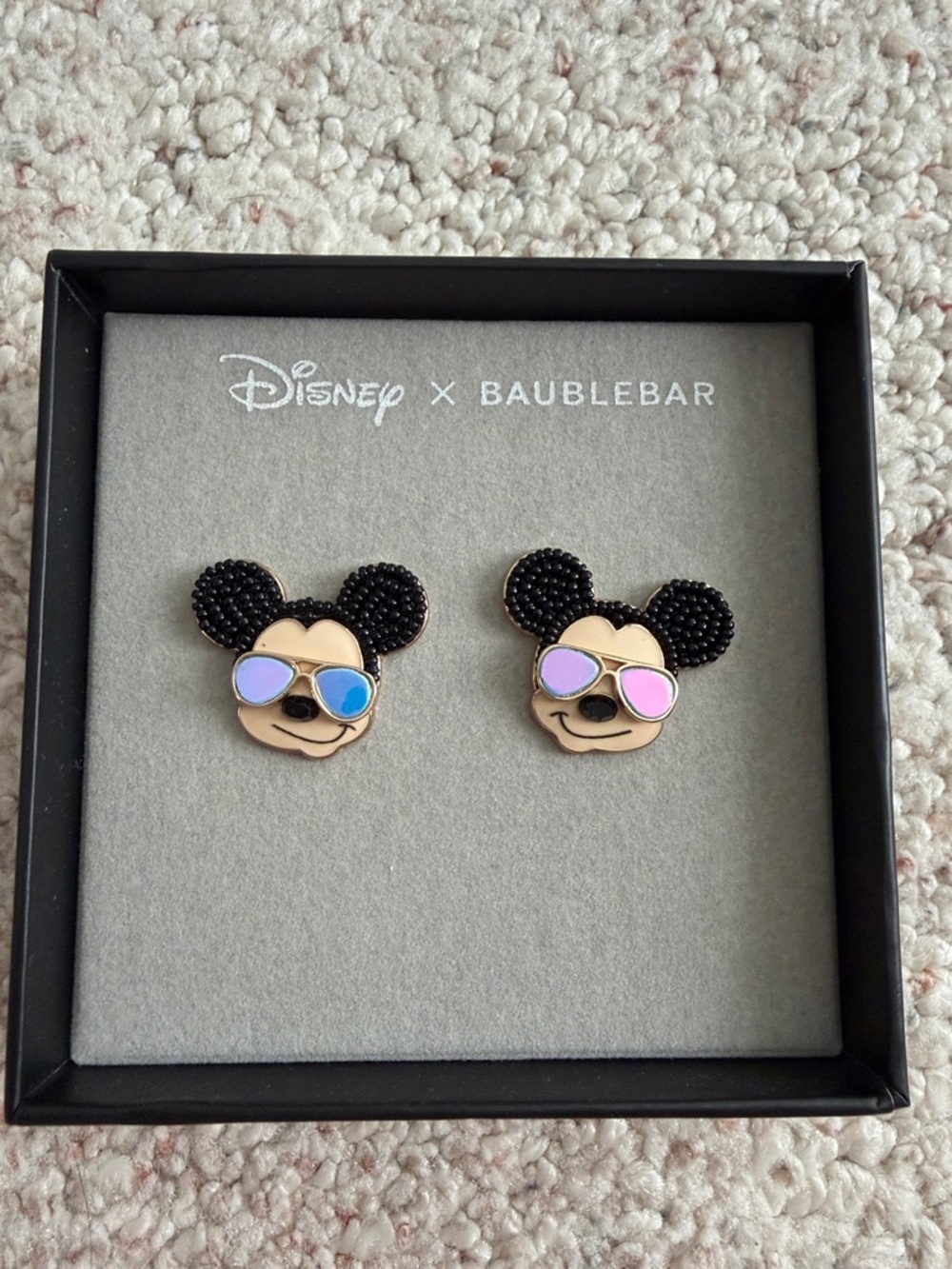Disney BaubleBar Mickey Mouse Earrings